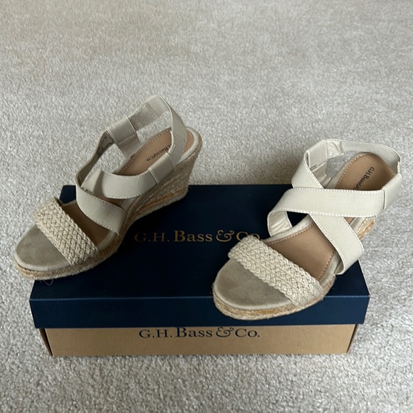 Vtg GHBass&Co-Ryann Natural Womens Shoes - Picture 3 of 12